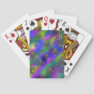 Mardi Gras Pattern Playing Cards