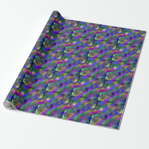 Mardi Gras Pattern Wrapping Paper
