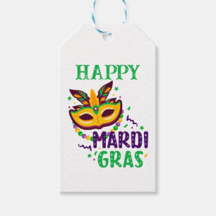 Mardi Gras Personalised Gift Tags