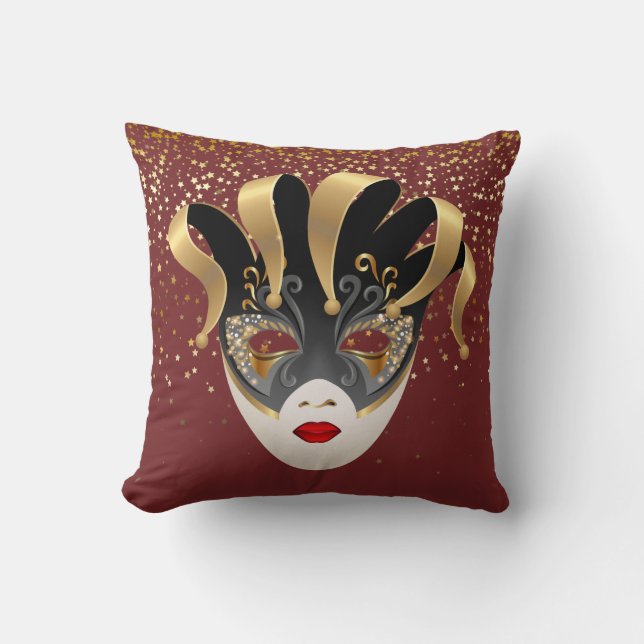 Mardi Gras Pillow (Front)