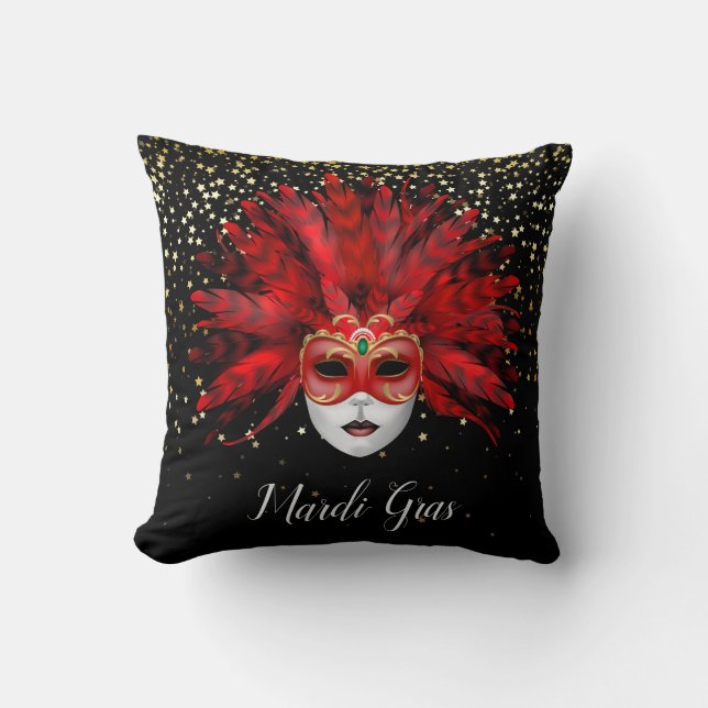 Mardi Gras Pillow (Front)