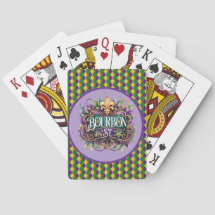 Mardi Gras Poker Cards