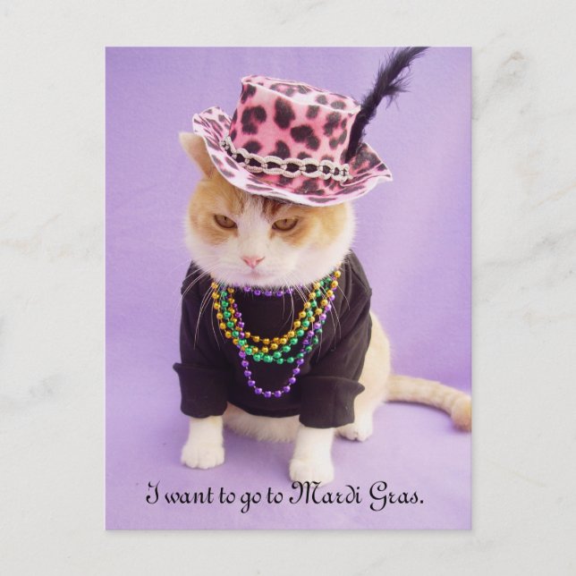 Mardi Gras Postcard (Front)