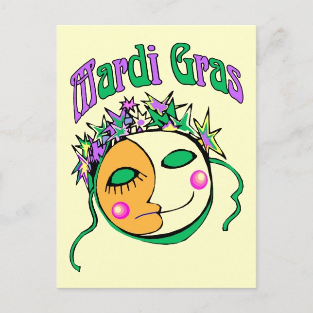 Mardi Gras Postcard (Front)