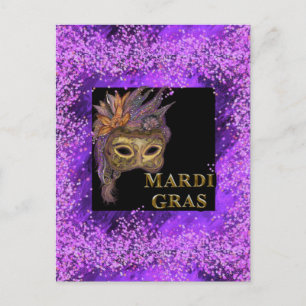 Mardi Gras Postcard