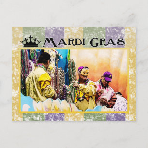 Mardi Gras Postcard