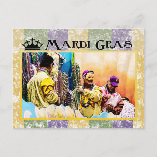 Mardi Gras Postcard