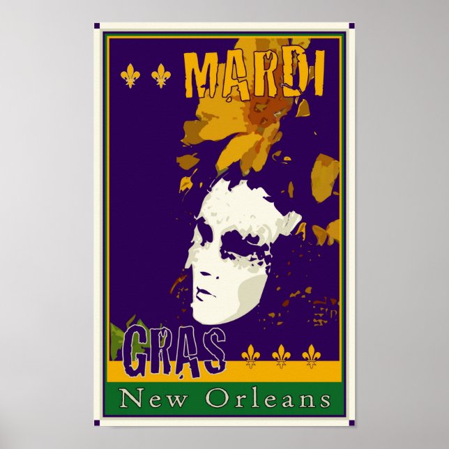 Mardi Gras Poster (Front)