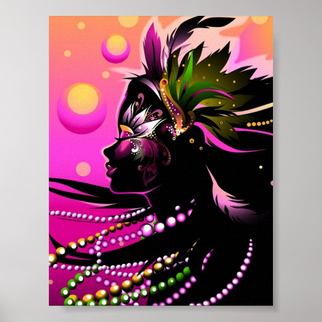 Mardi Gras Poster (Front)