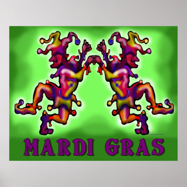 Mardi Gras Poster (Front)