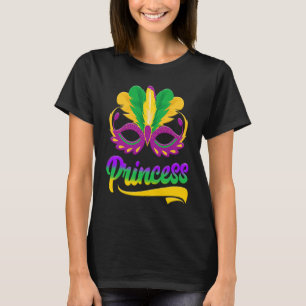 Mardi Gras Princess  Mardi Gras Carnival Women Gir T-Shirt