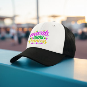 Mardi Gras Princess Trucker Hat