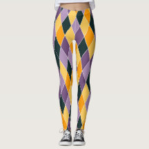 Mardi Gras Purple Gold High Quality Women's