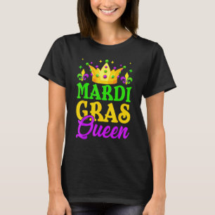 Mardi Gras Queen Carnivals Festival Women Costume T-Shirt
