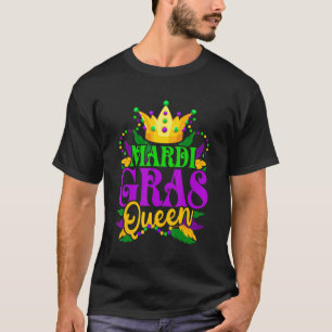 Mardi Gras Queen Carnivals Party Festival Women Co T-Shirt