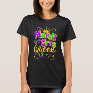Mardi Gras Queen Crown New Orleans Novelty Gifts C T-Shirt