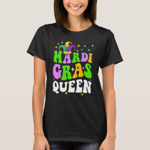 Mardi Gras Queen Family Party New Orleans Carnival T-Shirt