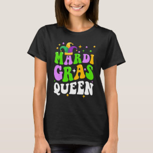 Mardi Gras Queen Family Party New Orleans Carnival T-Shirt