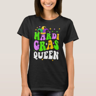 Mardi Gras Queen Family Party New Orleans Carnival T-Shirt