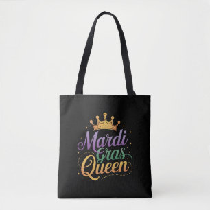 Mardi Gras Queen Parade Costume Party  Tote Bag