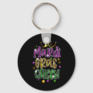 Mardi Gras Queen Parade Costume Party Women Gift M Key Ring