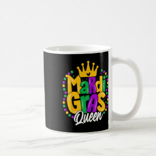 Mardi Gras Queen Womens Mardi Gras Coffee Mug