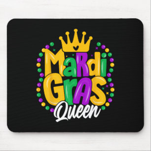 Mardi Gras Queen Womens Mardi Gras Mouse Mat