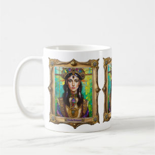 Mardi Gras Realm Portraits - The Creole Princess Coffee Mug
