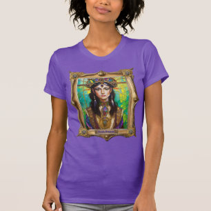 Mardi Gras Realm Portraits - The Creole Princess T-Shirt