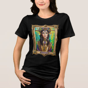Mardi Gras Realm Portraits - The Creole Princess Tri-Blend Shirt