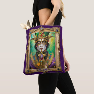 Mardi Gras Realm Portraits - The King Tote Bag