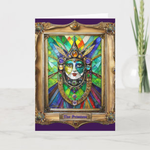 Mardi Gras Realm Portraits - The Priestess Card
