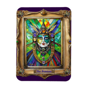 Mardi Gras Realm Portraits - The Priestess Magnet