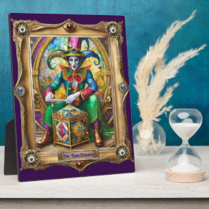 Mardi Gras Realm Portraits - The Time Traveler Plaque
