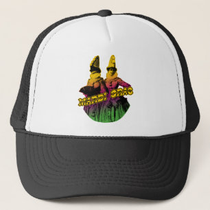Mardi Gras Revelers Trucker Hat