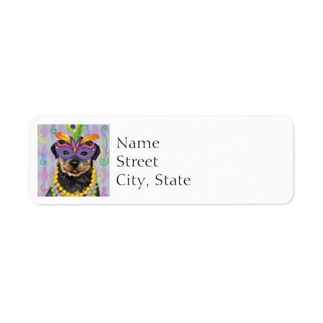 Mardi Gras Rottweiler (Front)