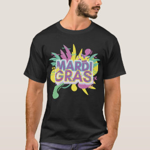Mardi Gras Shirt For Women Men Kids Fat Tuesday Pa
