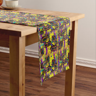 MARDI GRAS SHORT TABLE RUNNER