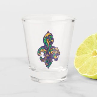 Mardi Gras shot of Lis Glass