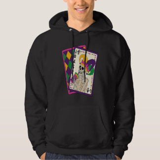 Mardi Gras Skeleton Hoodie