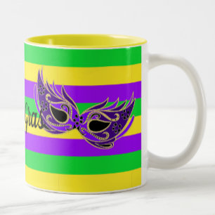 Mardi Gras Souvenir Coffee Mug Tea Cup