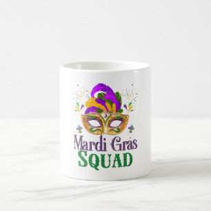 Mardi Gras Squad Coffee Mug