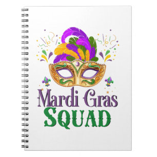 Mardi Gras Squad Notebook