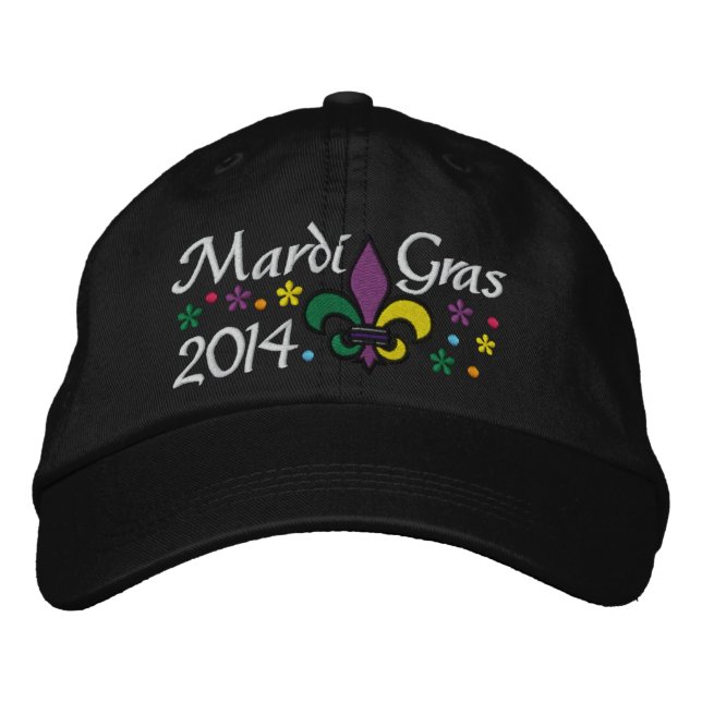 Mardi Gras - SRF Embroidered Hat (Front)