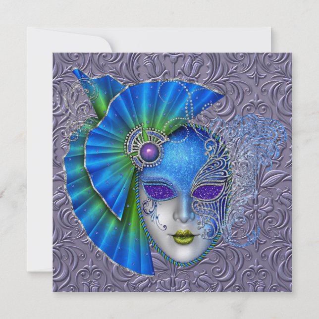 Mardi Gras  - SRF Invitation (Front)