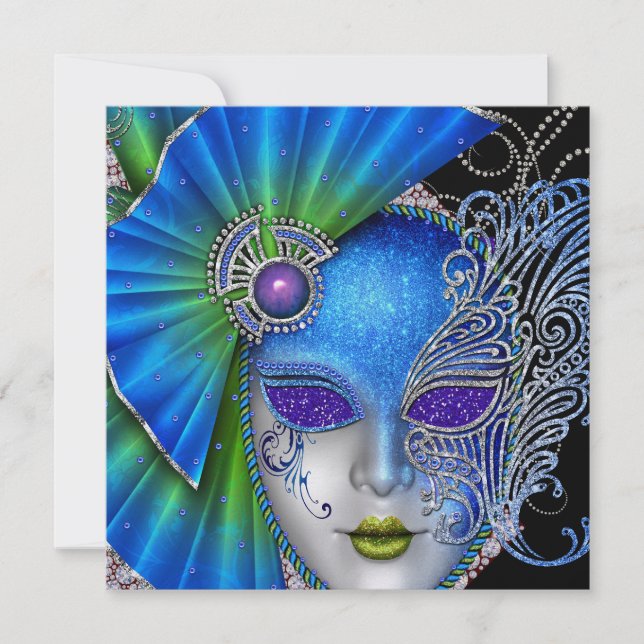 Mardi Gras  - SRF Invitation (Front)