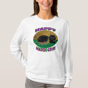 Mardi Gras Star Cat T-Shirt