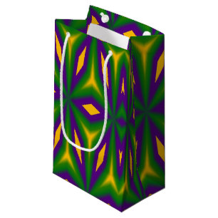 Mardi Gras Star Small Gift Bag