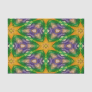 Mardi Gras Stars tissue paper