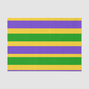 Mardi Gras Stripes Tissue Paper